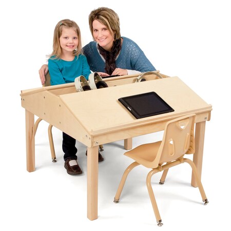 Jonti-Craft Quad Tablet And Reading Table, 20.5 in. High 3850JC